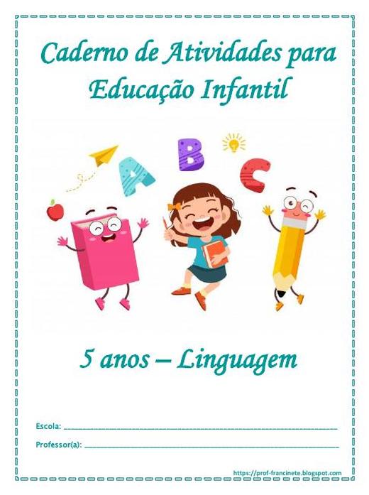 Capa: Atividades de Linguagem - 5 Anos