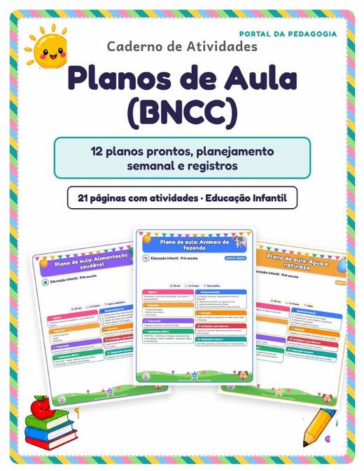 Capa: Planos de Aula (BNCC)
