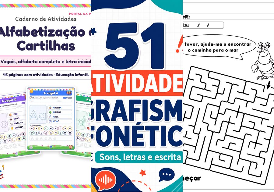Capa: Kit Alfabetização Completa